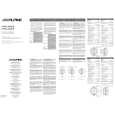 ALPINE SWR304ED Owners Manual