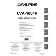 ALPINE CVA1004R Owners Manual