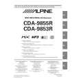 ALPINE CDA-9853R Owners Manual