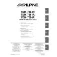 ALPINE TDM7583R Owners Manual