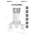 ALPINE CDE7854R Owners Manual
