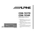 ALPINE CDM7834R Owners Manual
