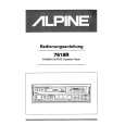 ALPINE 7618R Owners Manual