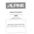 ALPINE 3540 Owners Manual