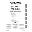 ALPINE CVA1014R Owners Manual