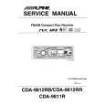 ALPINE CDA9812RB Service Manual
