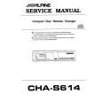 ALPINE CHA-S614 Service Manual