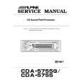 ALPINE CDA-5755G Service Manual