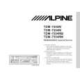 ALPINE TDM7555R Owners Manual