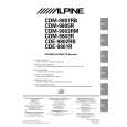 ALPINE CDE9801R Owners Manual