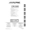 ALPINE CTM1503R Owners Manual