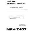 ALPINE MRV-T407 Service Manual