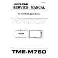ALPINE TMEM760 Service Manual