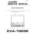 ALPINE CVA1003R Service Manual
