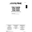 ALPINE TDM-7586RB Owners Manual