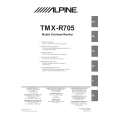 ALPINE TMX-R705 Owners Manual