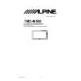 ALPINE TMEM580 Owners Manual