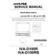 ALPINE IVA-D100R Service Manual