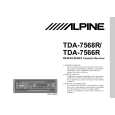 ALPINE TDA7568R Owners Manual